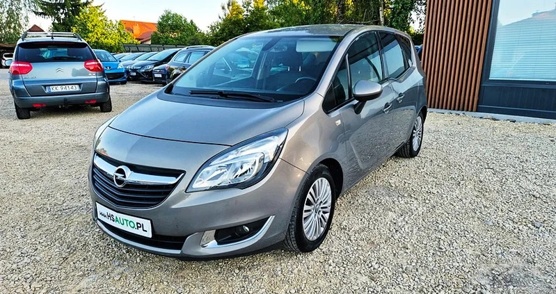 Opel Meriva cena 26500 przebieg: 190000, rok produkcji 2014 z Siemiatycze małe 781